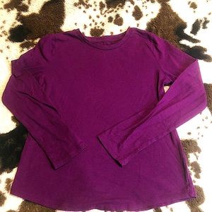 Purple long sleeve